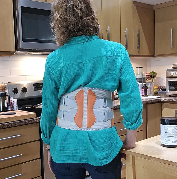 Customer photo Elaine with OrthoBelt