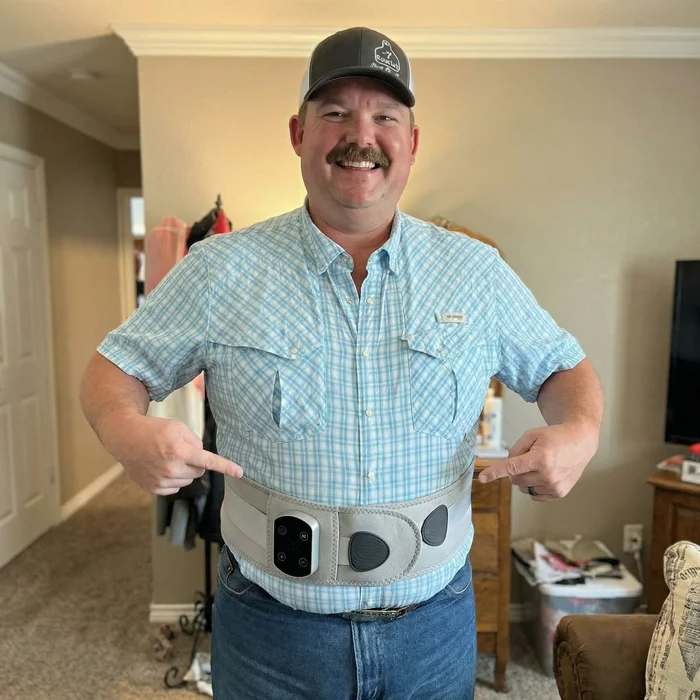 Customer photo George with OrthoBelt