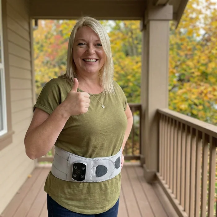 Customer photo Margaret with OrthoBelt