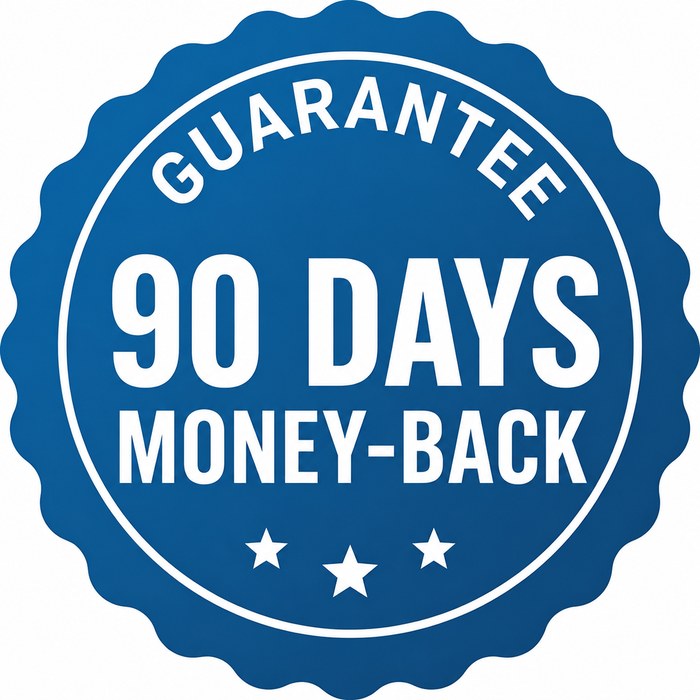 Extended 90-day warranty